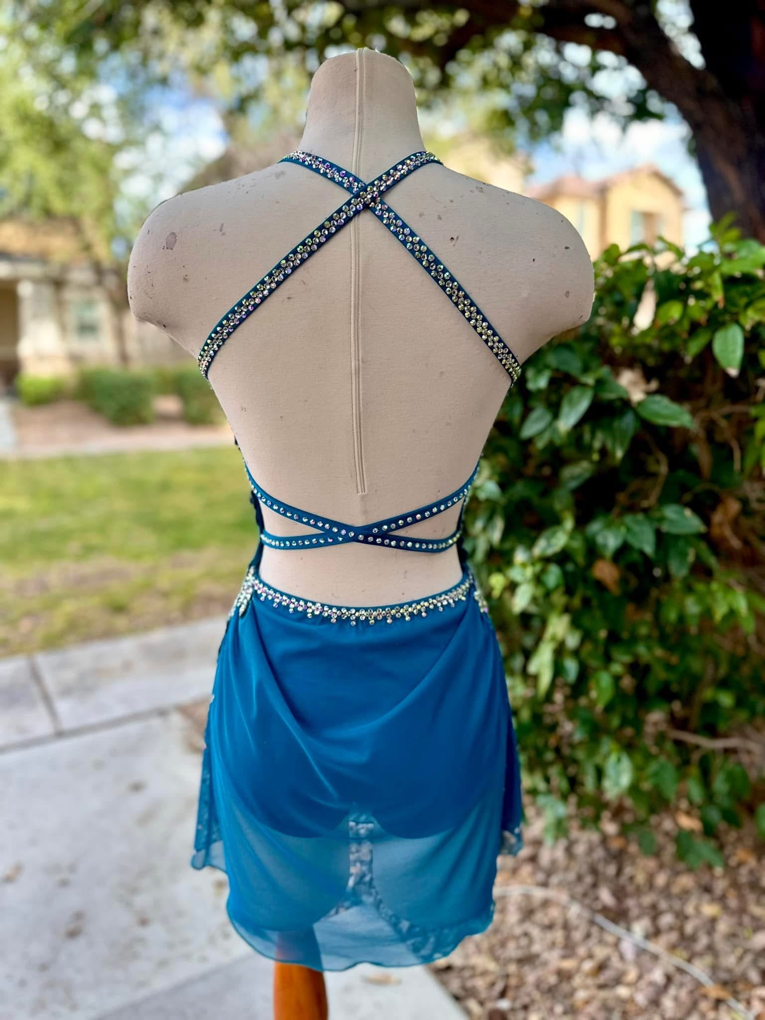 WSC Ruched Mesh Dress