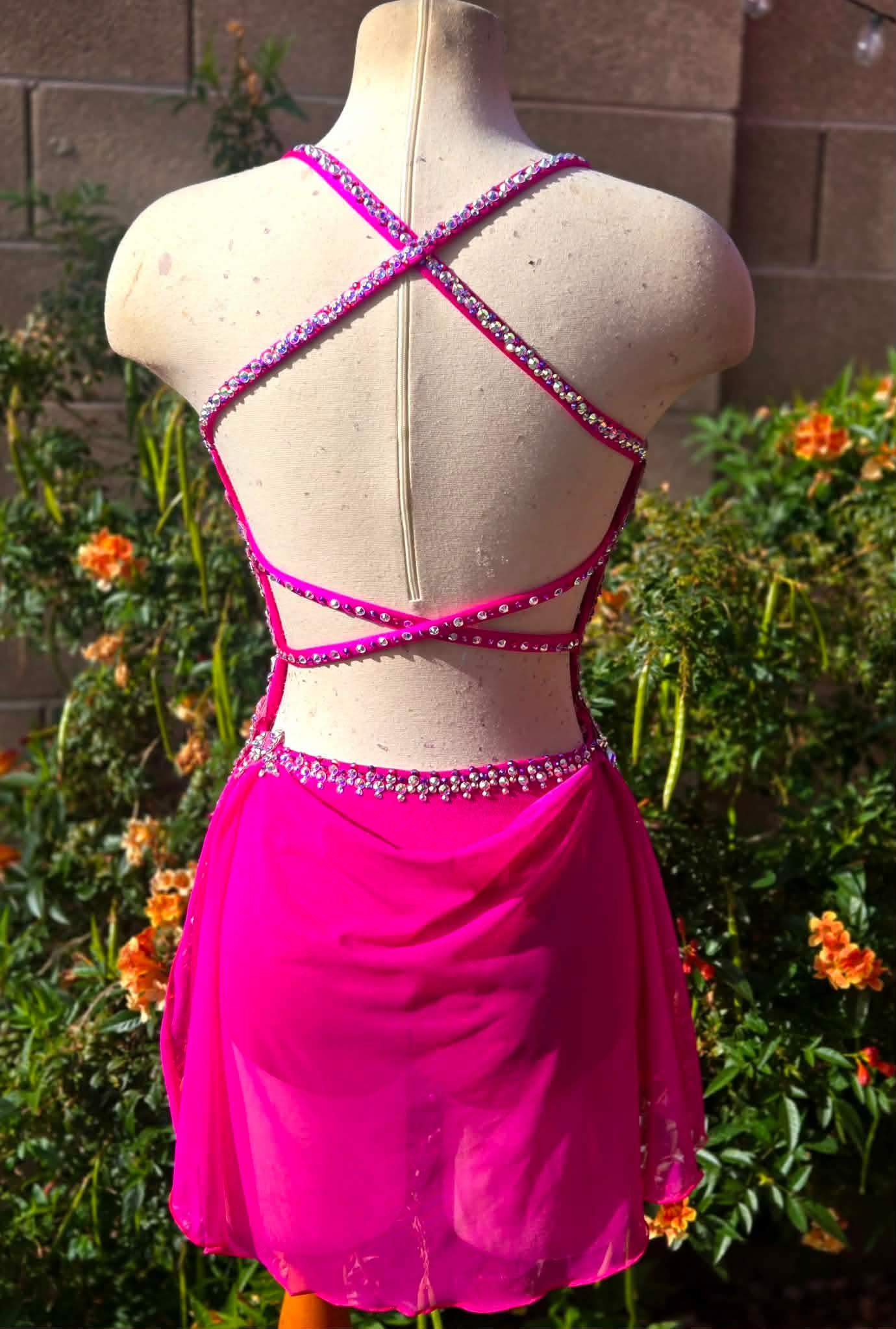 WSC Ruched Mesh Dress