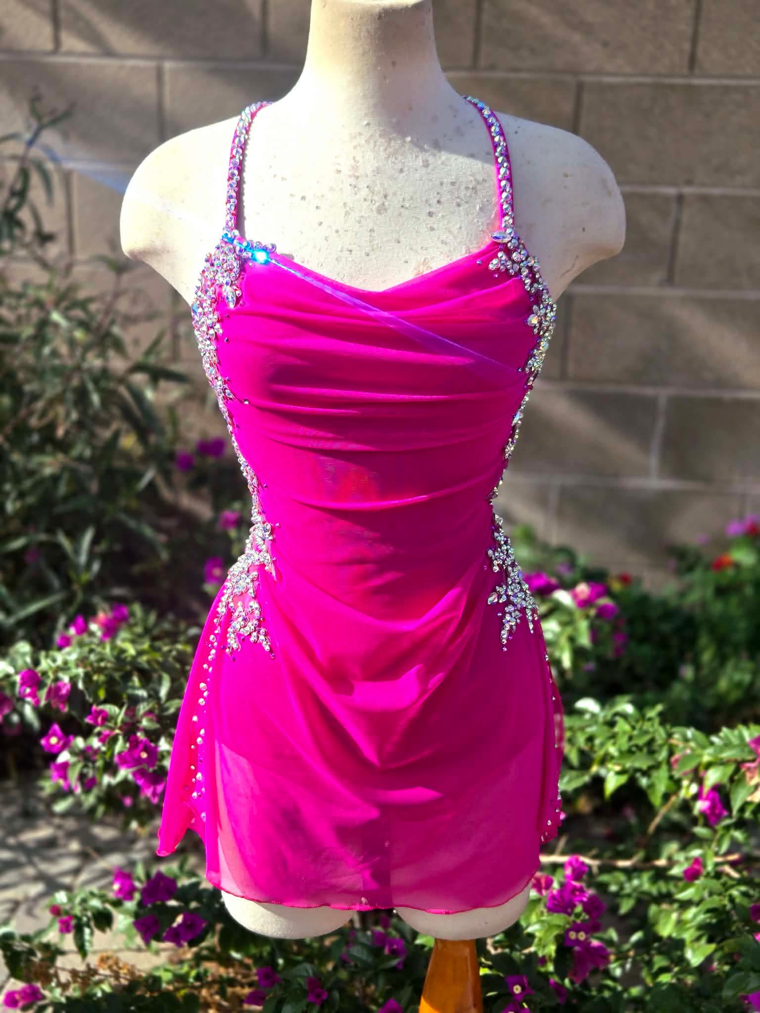 WSC Ruched Mesh Dress