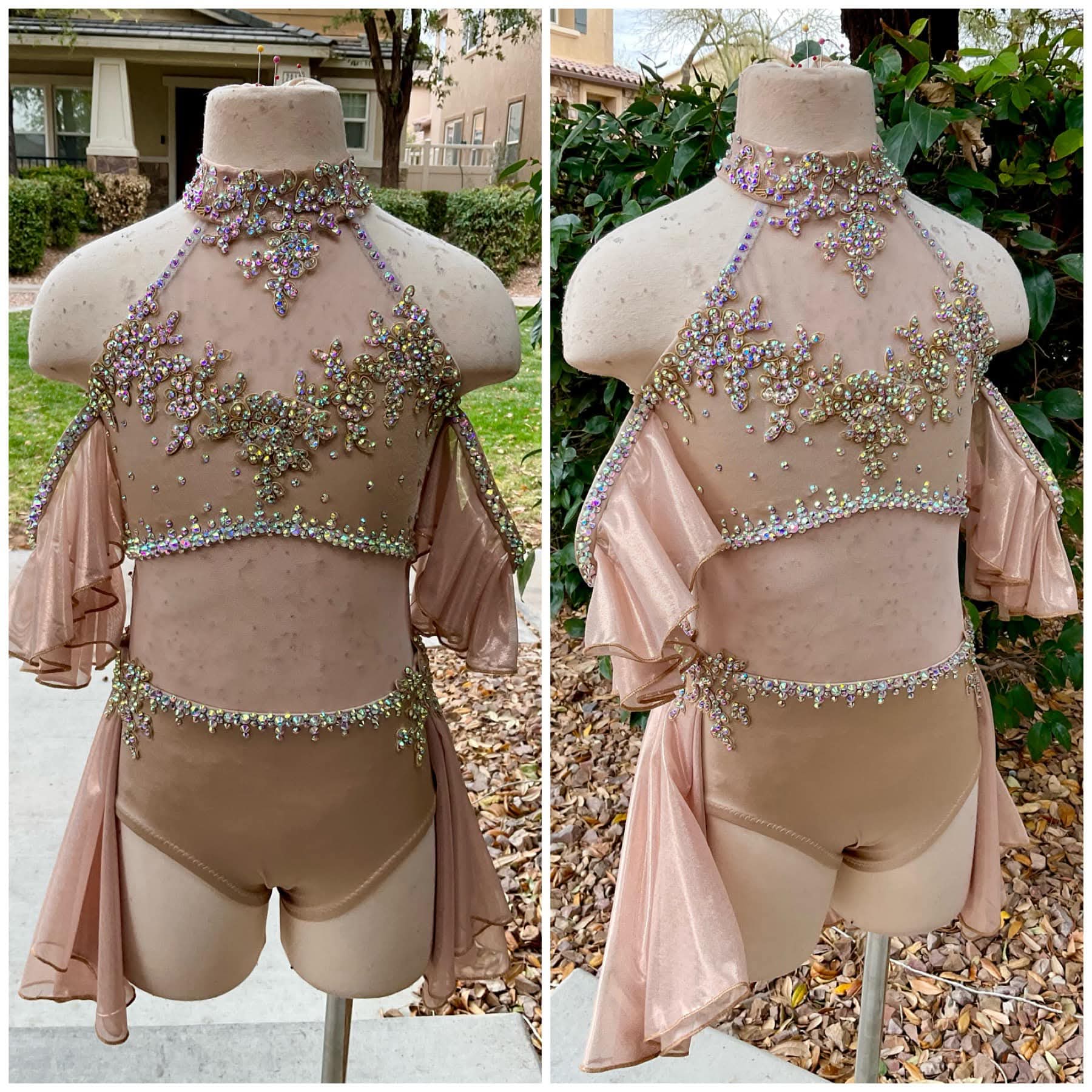 Flutter Sleeve Classic Leo or Two Piece