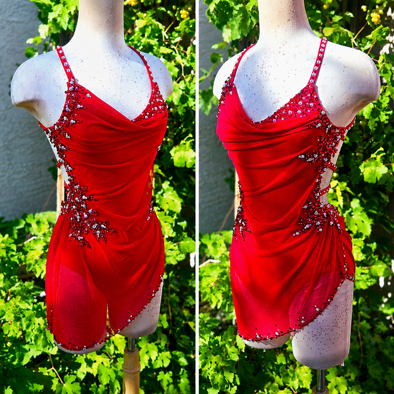 Ready to ship size AXS Red Dress