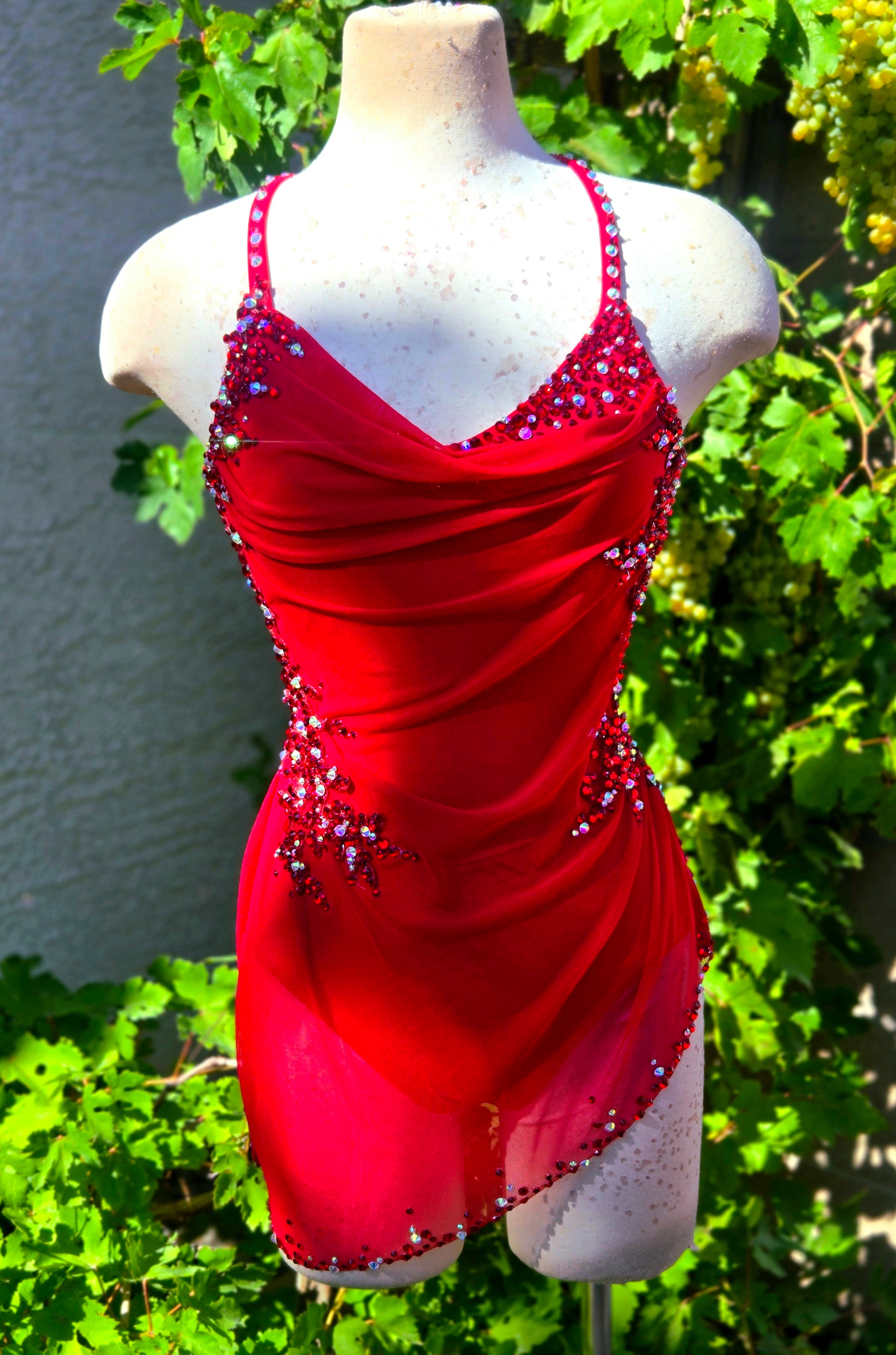 Ready to ship size AXS Red Dress